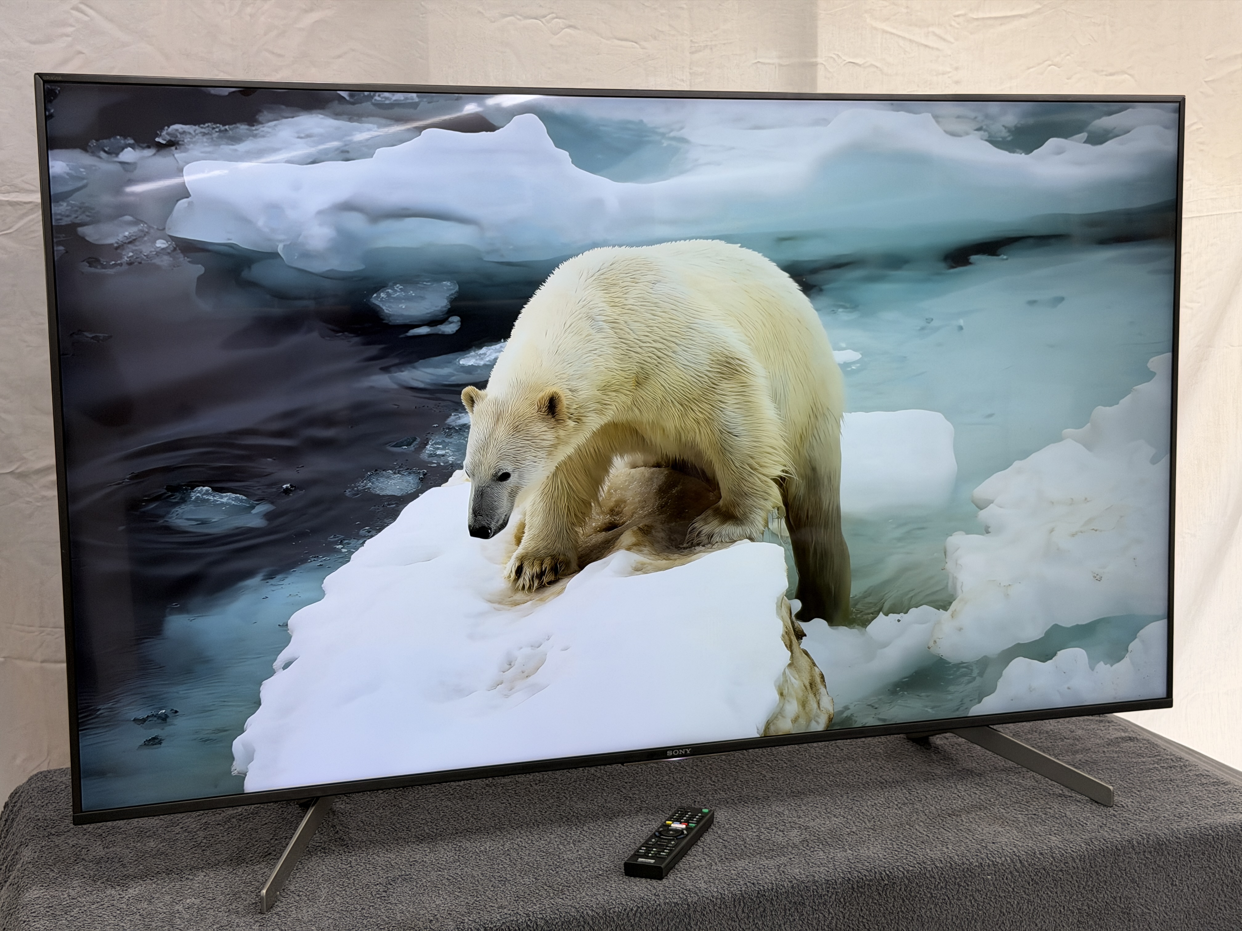 Television awaiting repair at Eastcoast Electronics workshop